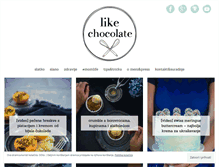 Tablet Screenshot of likechocolate.net